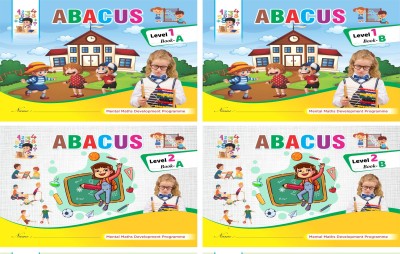 Abacus Book Level 1 To 2 A+B (4 Books)(Paperback, Abacus Gyan Graphics)