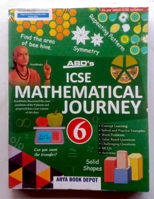 Abd's Icse Mathematical Journey Class-6(Paperback, PRIYA MONGA)