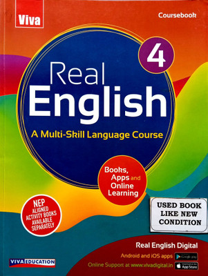 Real English Coursebook Class-4(Old Book)(Paperback, ANAND MAHANAND, SREETILAK SAMBHANDA)