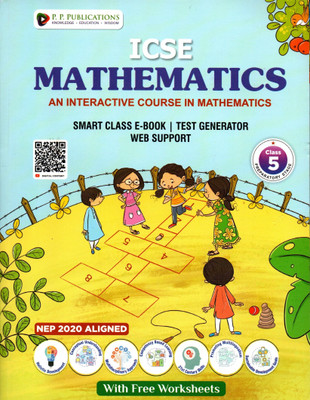 Icse Mathematics(An Interactive Course In Mathematics) Preparatory Stage Class - 5(Paperback, S C SAXENA)