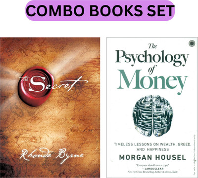 The Secret & The Psychology Of Money Self-Help Books (Combo Book Set)(Paperback, Rhonda Byrne, Morgan Housel)
