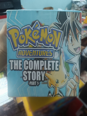 Pokemon Adventures The Complete Story Part 1 Box Set Vol 1 To Vol 12 (English, Paperback By Pokemon)(Paperback, Hidenori Kusaka)