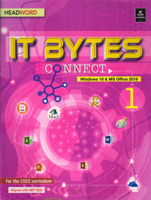 HEADWORD, IT Bytes FOR CISCE Class - 1
(Windows 10 And MS Office 2016)(Paperback, Meera Agarwal)