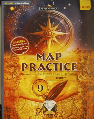 Map Practice History Class 9 (Based On The Latest NCERT Syllabus)(Paperback, B. K. Mishra)
