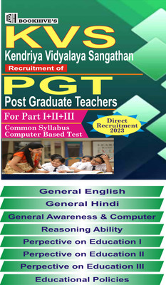 KVS PGT Post Graduate Teachers 2023 (Set Of 8 Books) Direct Recruitment (Common Syllabus) Part I,II,III(Paperback, Chetan Sakhuja)