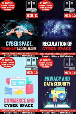 IGNOU PGCCL Help Books Combo Of MIR 11 MIR 12 MIR 13 MIR 14 (IGNOU Study Notes/Guidebook Chapter-Wise) For Exam Preparations With Solved Latest Previous Year Question Papers (New Syllabus) IGNOU PG Certificate In Cyber Law Mir11 Mir12 Mir13 Mir14(Paperback, BHAVYA KUMAR SAHNI) IGNOU PGCCL Help Books Combo Of MIR 11 MIR 12 MIR 13 MIR 14 (IGNOU Study Notes/Guidebook Chapter-Wise) For Exam Preparations With Solved Latest Previous Year Question Papers (New Syllabus) IGNOU PG Certificate In Cyber Law Mir11 Mir12 Mir13 Mir14(Paperback, BHAVYA KUMAR SAHNI)