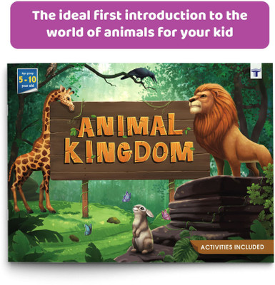Blossom Animal Kingdom Book For Kids In English | 5 To 10 Year Old Children | Infopedia With Picture Description And Activities For Children | Fun Facts About Zoo Animals And Birds | Useful For School Projects(Paperback, Content Team at Target Publications)