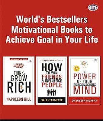 World's Bestsellers Motivational Books To Achieve Goal In Your Life (Combo Of 3 Self-Help Books)(Paperback, Napoleon Hill, Dr Joseph Murphy, Dale Carnegie)
