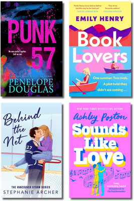 Punk 57, Book Lovers, Behind The Net, Sounds Like Love, Penelope Douglas, Emily Henry, Stephanie Archer, Ashley Poston(Paperback, Co-Authors)