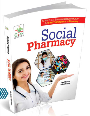 BestSellio Books | A Textbook Of Social Pharmacy In English | PCI Syllabus D Pharm 1st Year | With Previous Year Paper(Paperback, Kapil Sachan, Pallavi Swarup)