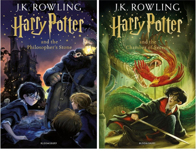 Combo Of 2 Books : Harry Potter And The Philosopher's Stone + Harry Potter And The Chamber Of Secrets(Paperback, J K Rowling) Combo Of 2 Books : Harry Potter And The Philosopher's Stone + Harry Potter And The Chamber Of Secrets(Paperback, J K Rowling)