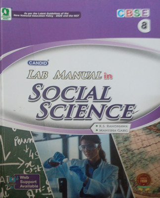 CBSE Candid Lab Manual Social Science Class 8(Pepper back, K s randhawa)