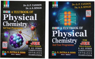 Combo Of A Textbook Of Physical Chemistry For Competitions For Jee(Main & Advanced)& All Other Engineering Entrance Examinations 1st Year Programme & 2nd Year Programme (English, Paperback, Dr.o.p.tandon, Dr. A.s. Singh )(Paperback, Dr.o.p tandon, DR. A.S.singh)