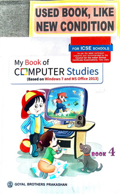 Icse My Book Of Computer Studies Class-4(Old Book)(Paperback, RASHI BANSAL, SAYAN BANERJEE)