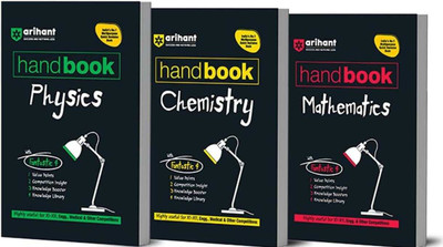 Arihant Handbook Physics, Chemistry, Maths For Class 11th - 12th, Engineering, & Other Competition | With Fantastic 4- Value Points, Competition Insight, Knowledge Boosters, Knowledge Library(Paperback, Arihant expert) Arihant Handbook Physics, Chemistry, Maths For Class 11th - 12th, Engineering, & Other Competition | With Fantastic 4- Value Points, Competition Insight, Knowledge Boosters, Knowledge Library(Paperback, Arihant expert)