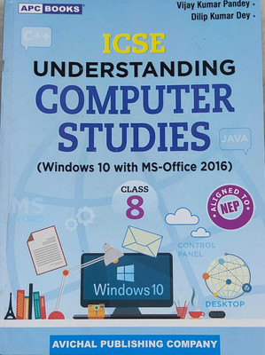 ICSE Understanding Computer Studies Class 8(Paperback, V.K. Pandey, D.K. Dey)