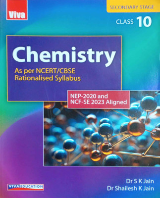 ICSE Chemistry Secondary Class 10(Pepper back, Dr s k Jain)