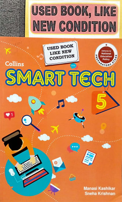 Collins SMART TECH Class-5 (Old Book)(Paperback, Manasi Kashikar, Sneha Krishan)