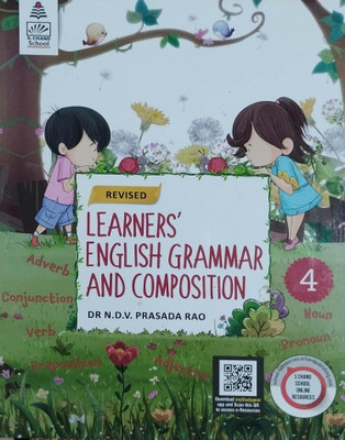 Learners English Grammar And Composition Class 4(Peper back, Dr N.D.V. Prasada Rao)