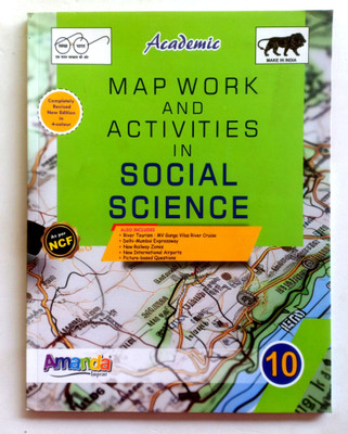 Map Work And Activities In Social Science Class-10(Paperback, Editorial)