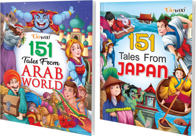 151 Tales From Arab World And 151 Tales From Japan I Pack Of 2 Books I Story Books For 10+ Children By Gowoo(Paperback, Manoj Publication editorial board)