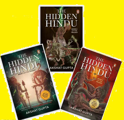 Set Of 3 Books Hidden Hindu Trilogy | The Hidden Hindu + The Hidden Hindu 2 + The Hidden Hindu 3 Book In English By Akshat Gupta(Paperback, Akshat Gupta) Set Of 3 Books Hidden Hindu Trilogy | The Hidden Hindu + The Hidden Hindu 2 + The Hidden Hindu 3 Book In English By Akshat Gupta(Paperback, Akshat Gupta)