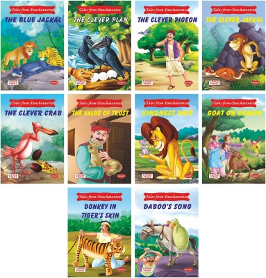 Tales From Panchatantra (Set Of 10 Books)(Paperback, Shanti)