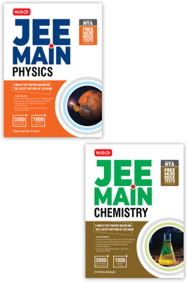MTG JEE Main Physics, Chemistry Guide Book For 2026 Exam (Set Of 2) | Chapterwise Theory With 10 Previous Year Solved Question Paper (PYQs), MCQs, Formulae & Free Online Mock Tests(Paperback, SHYAMSUNDER RAMAN and DR.BINDU MANGLA)