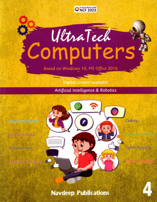Ultra Tech Computers, Class-4, Navdeep Publications(Paperback, DR. ZEBA AYAZ)