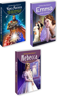 King Arthur And The Knights Of The Round Table, Emma, Rebecca | Set Of 3 All Time Great Classics By Sawan(Paperback, Manoj Publications Editorial Board)