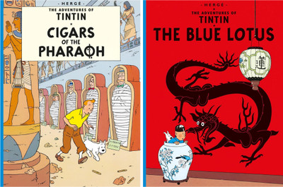 The Adventures Of Tintin: Cigars Of The Pharaoh + The Blue Lotus : 2 Title Paperback Combo Set(Paperback, Herge) The Adventures Of Tintin: Cigars Of The Pharaoh + The Blue Lotus : 2 Title Paperback Combo Set(Paperback, Herge)