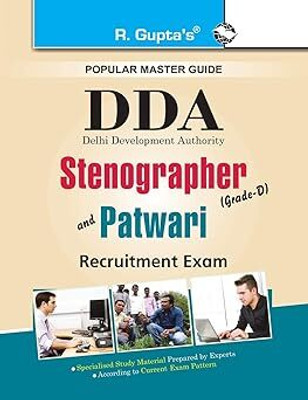 DDA: Stenographer (Grade-D), Patwari, Jr. Secretariat Assistant & Mali Recruitment Exam Guide Paperback – 8 November 2024(Paperback, RPH Editorial Board)