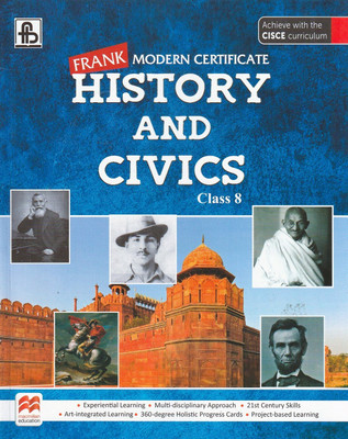 Frank Modern Certificate History And Civics Class-8(Paperback, SUCHITRA BASU)