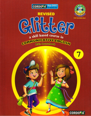 Cordova REVISED GLITTER COMMUNICATIVE ENGLISH Main Coursebook - 7(Paperback, Vinita Kumar)