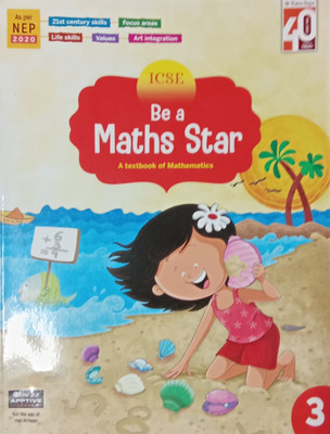 ICSE Be A Math Star Class 3(Paperback, Sunita Arora)
