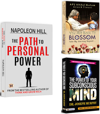 The Path To Personal Power + You Are Born To Blossom + The Power Of Your Subconscious Mind | Motivational And Inspirational Books That Provides Practical Guidance For Individuals Seeking To Unleash Their Personal Power And Achieve Success (Set Of 3 Books In English)(Paperback, Napoleon Hill, Dr APJ 