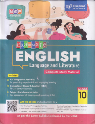 Exammate English Language And Literature -10(Paperback, MEGHA KARNANI)