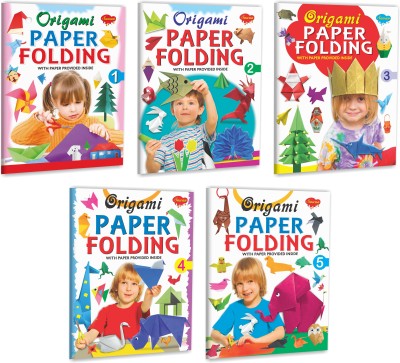 Easy Origami Paper Folding Complete Combo | Pack Of 5 My Amazing Activity Books | With Paper Provided(Paperback, Manoj)