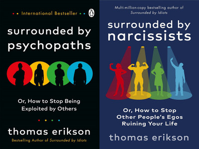 Surrounded By Narcissists+Surrounded By Psychopaths(Paperback, Thomas Erikson)