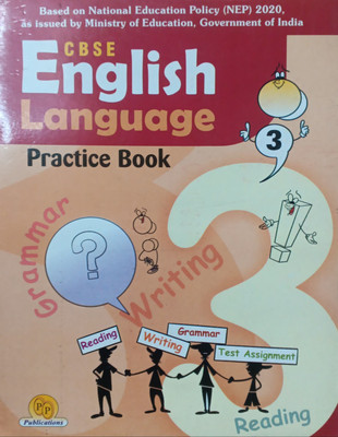 CBSE English Language Practice Book Class 3(Pepper back, Rekha Sharma)