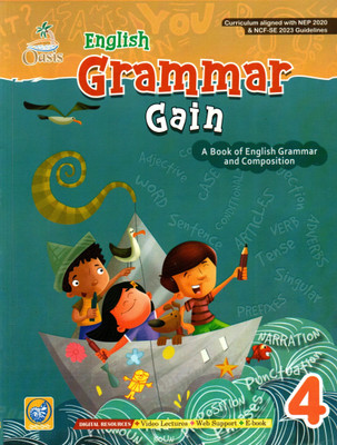 Oasis, English Grammar Gain, Class-4(Paperback, A BANERJEE)