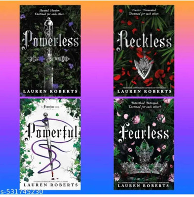 Lauren Roberts 4 Books Combo :- Powerless + Reckless + Powerful + Fearless, English Paperback Books,(Paperback, LAUREN ROBERTS)