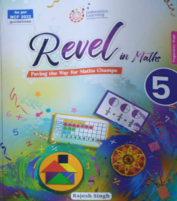 Revel In Maths Class 5(Pepper back, Rajesh Singh)