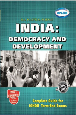 IGNOU MPS 3 Previous Year Solved Question Paper India : Democracy And Development (December 2021) IGNOU MPS 1st Year IGNOU MA Political Science Mps3(Paperback, BHAVYA KUMAR SAHNI) IGNOU MPS 3 Previous Year Solved Question Paper India : Democracy And Development (December 2021) IGNOU MPS 1st Year IGNOU MA Political Science Mps3(Paperback, BHAVYA KUMAR SAHNI)