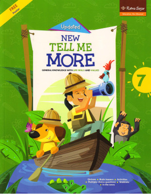 Updated NEW TELL ME MORE CLASS - 7 (GENERAL KNOWLEDGE WITH LIFE SKILLS AND VALUES)(Paperback, PANEL OF EXPERTS)