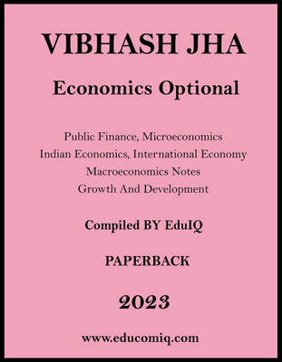 Economics Optional Class Notes Vibhash Jha Of Next IAS For Mains(Paperback, Vibhash Jha)