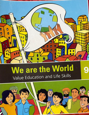 We Are The World Value Education And Life Skills English Book Class 9(Paperback, Orient Black Swan)