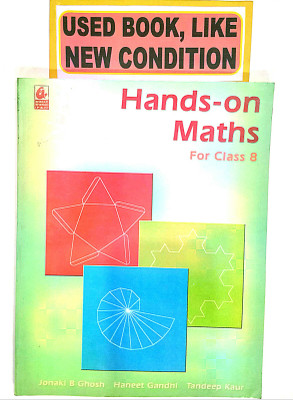 HANDS-ON MATHS Class-8 (Old Book)(Paperback, Jonaki B. Ghosh)