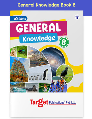 General Knowledge Book 8 | Engaging Learning Through Colorful Illustrations, Puzzles, And Interactive Educational Activities For Kids(Paperback, Target Publications)
