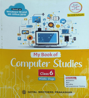 My Book Of Computer Studies Class 6(Paperback, Sayan Bannerjee)